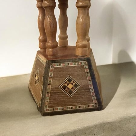 مبخرة ملكي من الخشب الفاخر