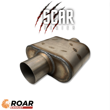 SCAR MUFFLER (one outlet)