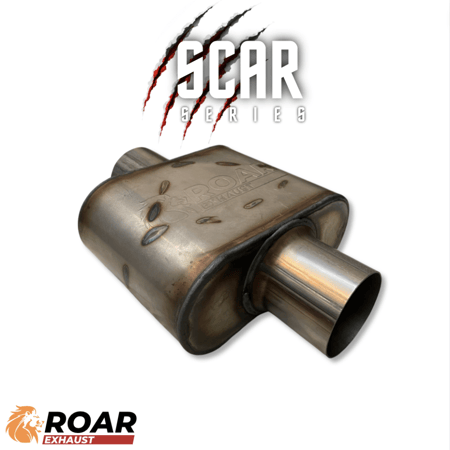 SCAR MUFFLER (one outlet)