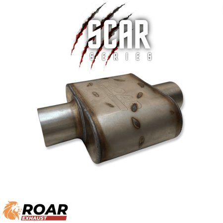 SCAR MUFFLER (one outlet)