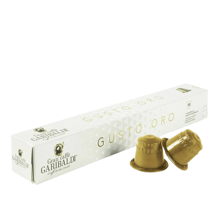 كبسولات جاريبالدي جوستو اورو نسبريسو