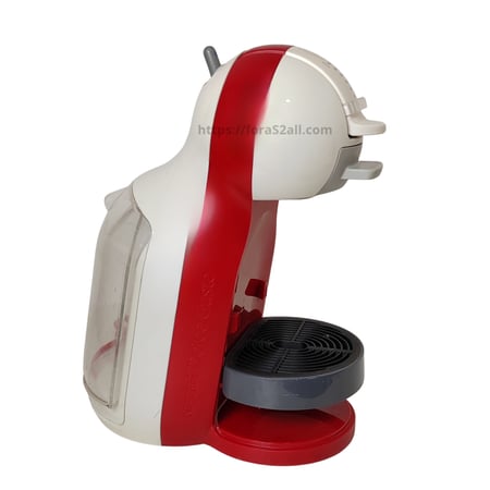 ماكينة كبسولات القهوة ميني مي دولتشي قوستو لون احمر ابيض