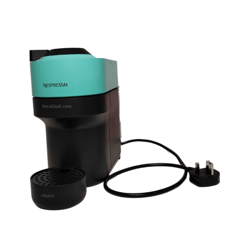 ماكينة كبسولات القهوة فيرتو بوب من نسبريسو بلون النعناع المائي مستعمل