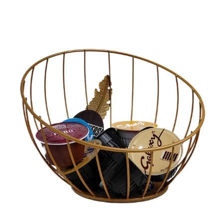 سلة كبسولات فاخرة  لكبسولات نسكافيه دولتشي غوستو و كبسولات نسبريسو فيرتو متعدد الالوان