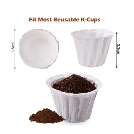 فلاتر قهوة للاستعمال مرة واحدة من اكس سبرينج 15 قطعة فلتر