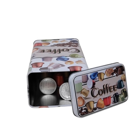 حافظه لتخزين كبسولات القهوة من المعدن