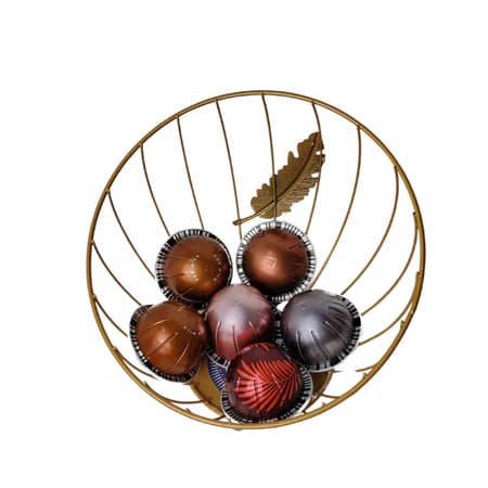 سلة كبسولات فاخرة  لكبسولات نسكافيه دولتشي غوستو و كبسولات نسبريسو فيرتو متعدد الالوان