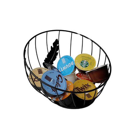 سلة كبسولات فاخرة  لكبسولات نسكافيه دولتشي غوستو و كبسولات نسبريسو فيرتو متعدد الالوان