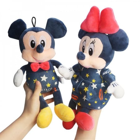 دمى ميكي ماوس وميني ماوس  20 سم