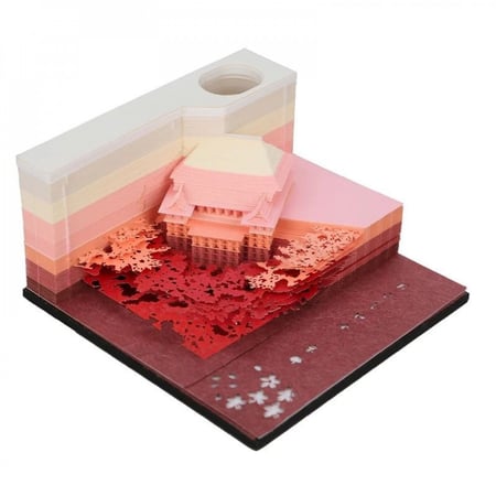 3D Memo Pad اوراق ملاحظات (نوت) مجسم منزل