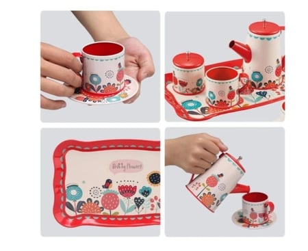 طقم الشاي بـ14 قطعة