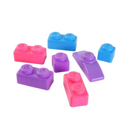 مجموعة مكعبات بناء للأطفال - تصميم أميرة - 39 قطعة