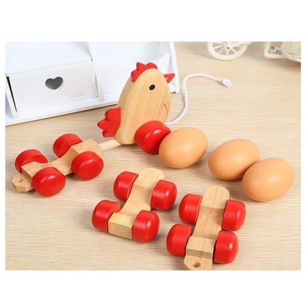 لعبة عربة البيض