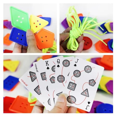 لعبة الأزرار والحبال