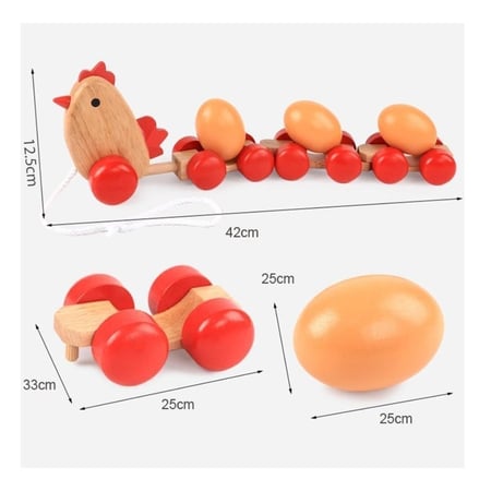 لعبة عربة البيض