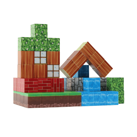 مكعبات مغناطيسية 64 قطعه