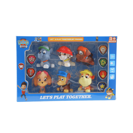 مجموعة شخصيات كلاب الإنقاذ للأطفال