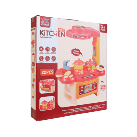 مطبخ اللعب الصغير - 20 قطعة