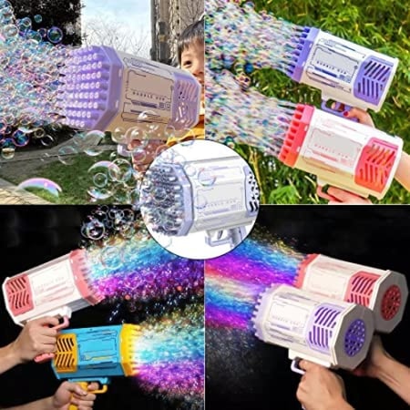 مسدس فقاعات بنفسجي