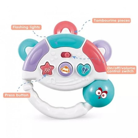 بطريق موسيقي مع مقود تفاعلي