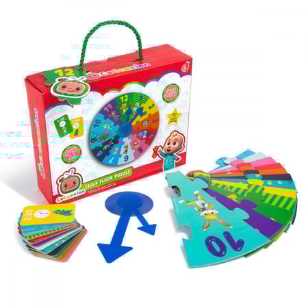 CoComelon Clock Floor Puzzle