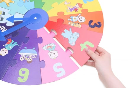 CoComelon Clock Floor Puzzle