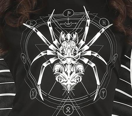 SPIDER DRESS, ADULT, 42 - 44 (79587)