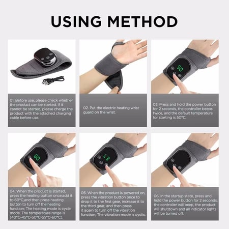 Wrist Massager Muscle Soothing Massager