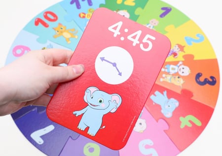 CoComelon Clock Floor Puzzle