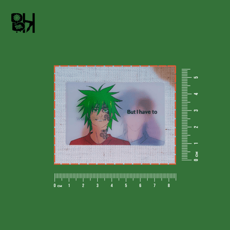 لحظة قبل الموت - بطاقة عدسية