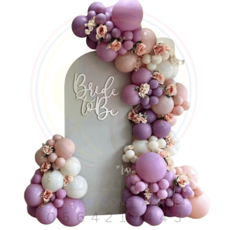 تنسيق قوس توديع العزوبية مع عبارة