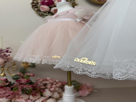 فستان بيبي روز للمواليد فقط