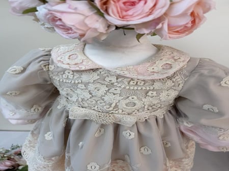 فستان لين الدافئ للمواليد