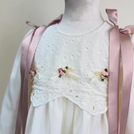 فستان كاميليا باكمام طويلة