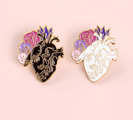 بروش القلب الأبيض