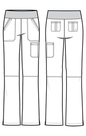 بنطلون سكراب نسائي هيلينج هاندز 9133