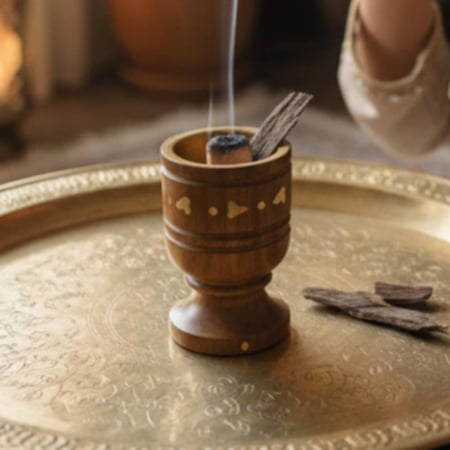 مبخرة الميني الفاخرة للعود والبخور – تصميم صغير أنيق للمجالس والهدايا | مذهل للعود