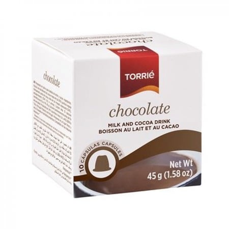 كبسولات شوكالاته من توري 10 كبسولة