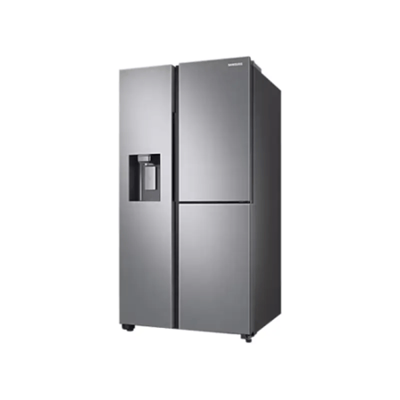 سامسونج ثلاجة دولابي 3 أبواب ، مقاس 28.5 قدم ، سعة 806 لتر ، إنفرتر ، موزع مياة ، تقنية الضاغط العاكس الرقمي ، تبريد ثنائي ، فضي ، م /RS80T5190SL/ZA
