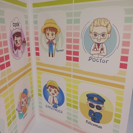 مطوية المهن انجليزي ابتدائي pdf ترسل على الواتساب بعد إتمام الطلب