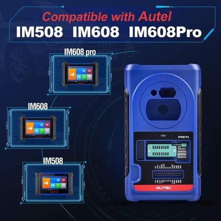 جهاز Autel IM508 مع مبرمج XP400 Pro في حقيبة متينة