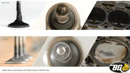 منظف الوقود BG 44K Platinum يحسن استهلاك البنزين