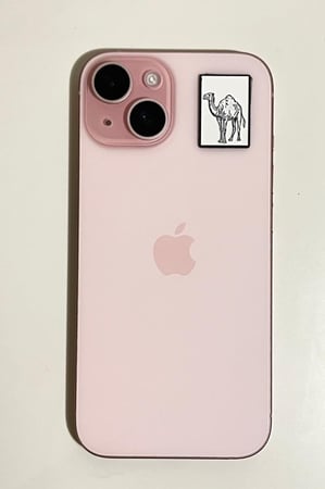 ستيكر جمل معدن