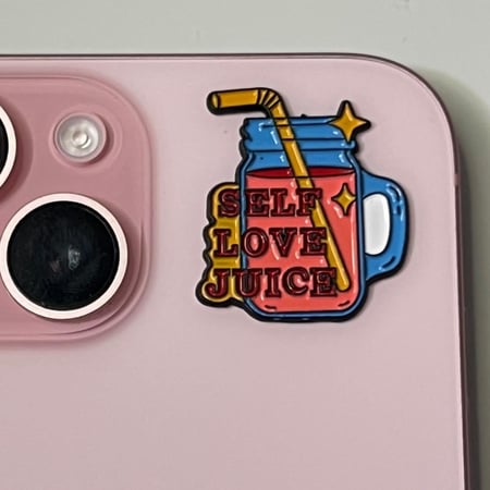 ستيكر معدن عصير مع عباره