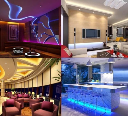 شريط ليد USB مع ريموت 5 متر - 3 متر