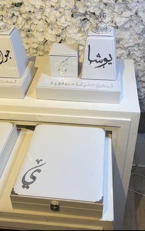 بوكس العقد +مجموعه المبخره الجلد شامل التنسيق