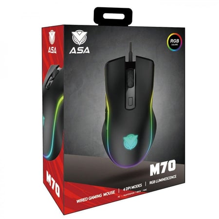 ماوس سلكي  ASA M70 اسود