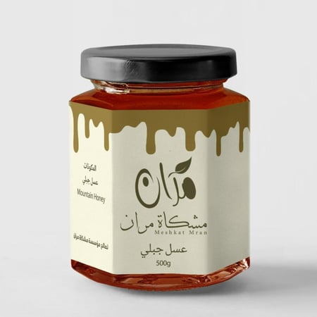 عسل حر من جبال رضوى بالمدينة المنورة طبيعي 100% (2 لتر زيت زيتون +صابون زيت زيتون +نص كيلو زعتر بري )