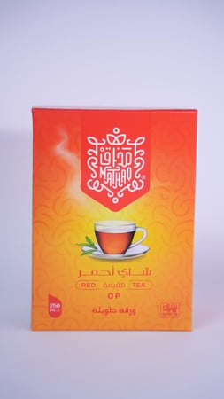 كرتون شاي مذاق تلقيمة (10 علب × 250 جرام)