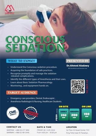 Conscious Sedation (Onsite)